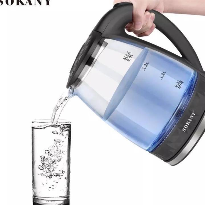 کتری برقی شیشه ای سوکانی مدلsk1045